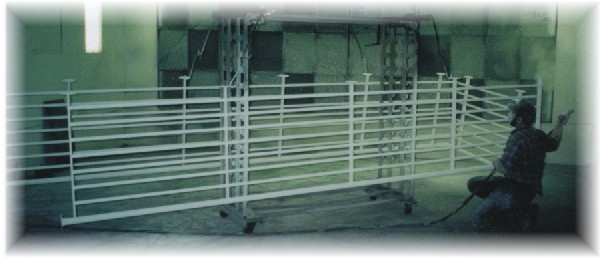 Guardrail painting project